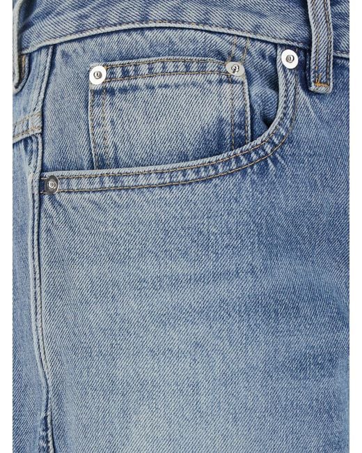 Gucci Blue Denim Jeans, Fabric for men