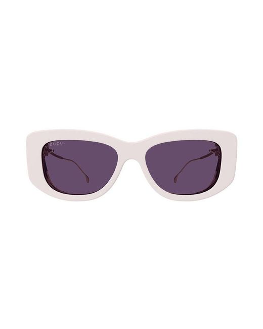 Gucci Purple Sunglasses