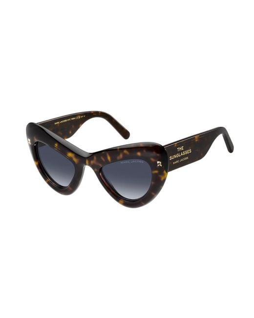 Marc Jacobs Black 798S Cat-Eye Sunglasses