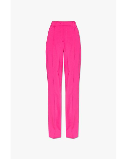 Jacquemus Pink Wool Camargue Pants