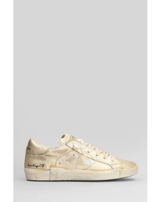 Philippe Model Natural Prsx Low Sneakers