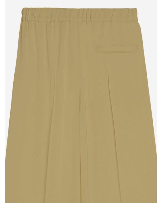 Jil Sander Natural Cotton Trousers