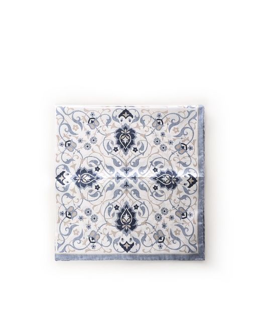 Eleventy Gray Scarfs Silk for men