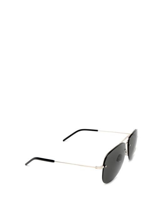 Saint Laurent Multicolor Classic Aviator Frame Sunglasses