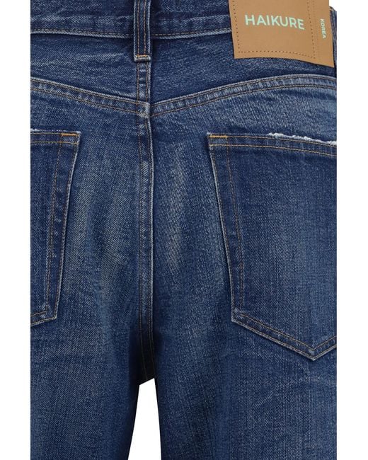 Haikure Blue Korea Jeans Cotton