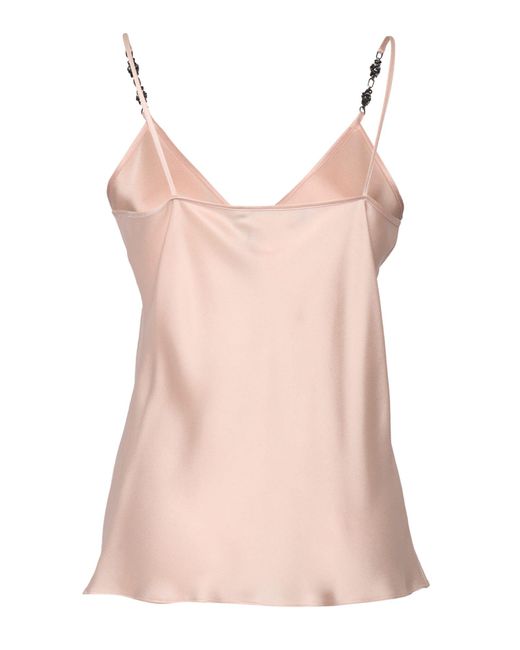 Max Mara Pink Afelio Top-Woven Waistcoat