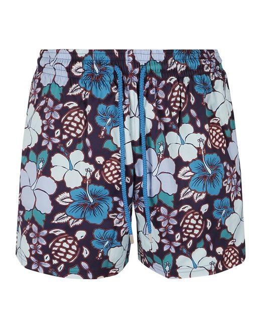 Vilebrequin Blue Moorise Shorts for men