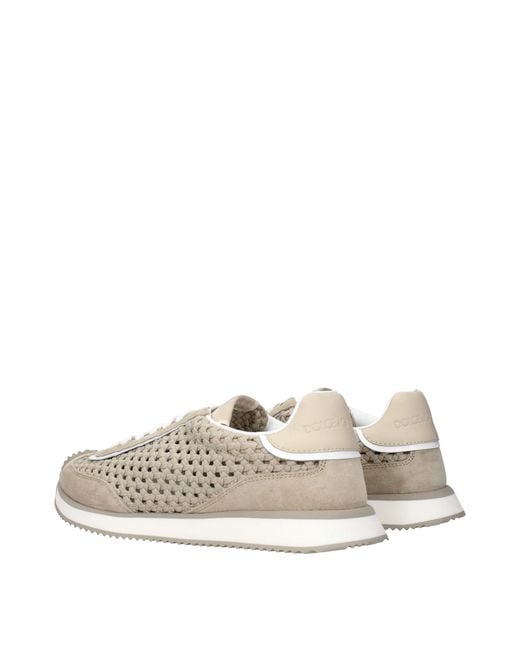 Dolce & Gabbana Natural Fabric Low Top Sneakers for men