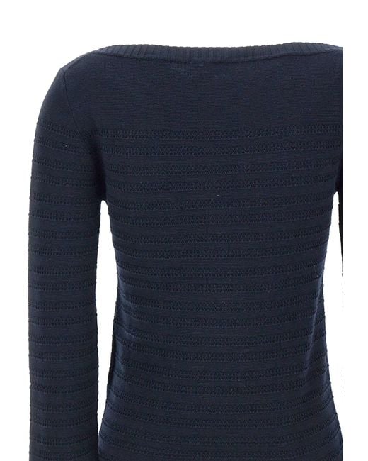 Woolrich Blue Pure Cotton Cotton Sweater