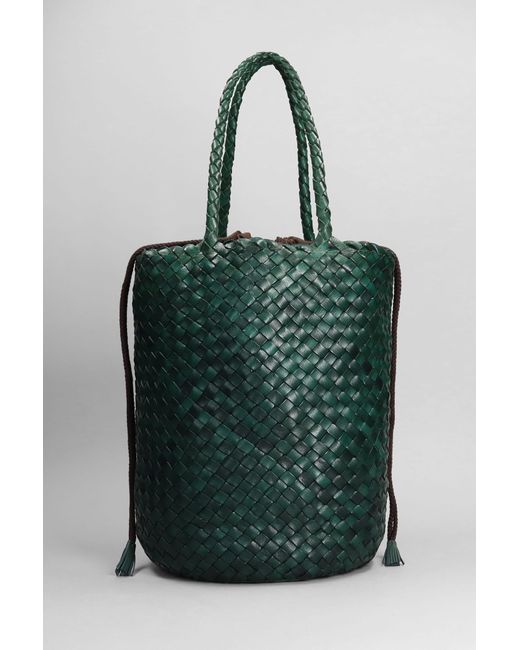 Dragon Diffusion Green Jacky Bucket Hand Bag