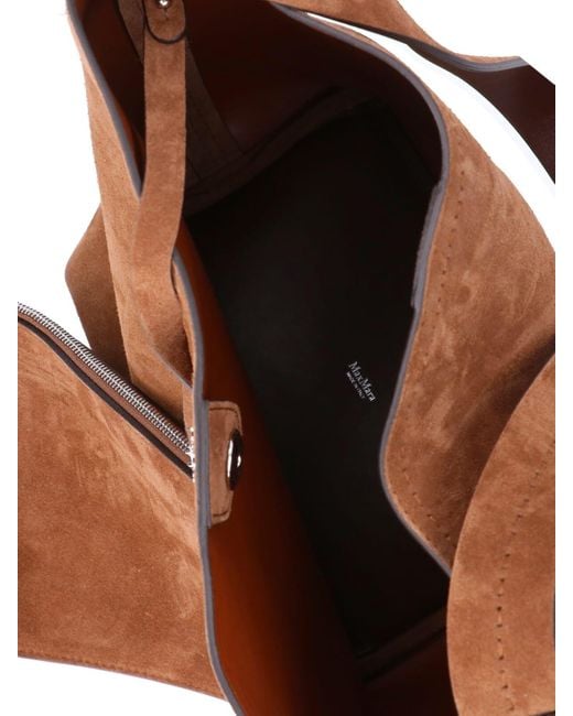 Max Mara Brown Small Tote Bag Archetipo