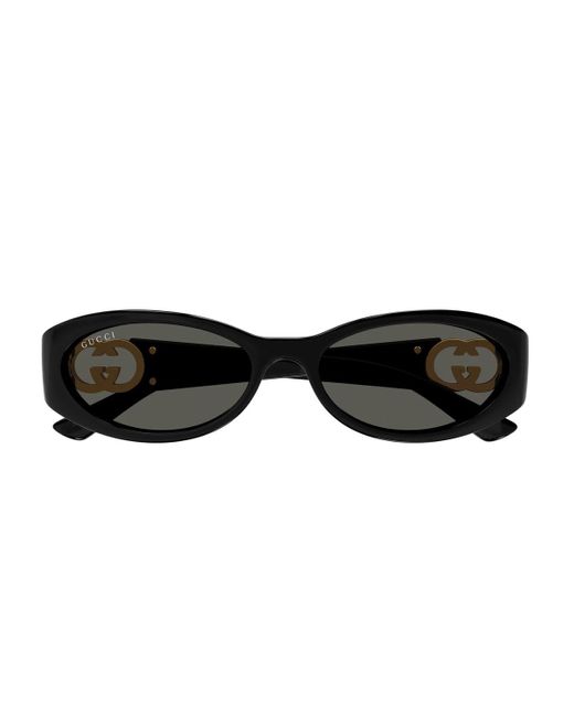 Gucci Black Gg1660S Linea Gucci Lido 001 Sunglasses