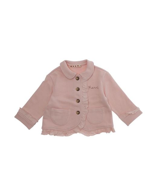 Marni Pink Jacket Cotton Blazers
