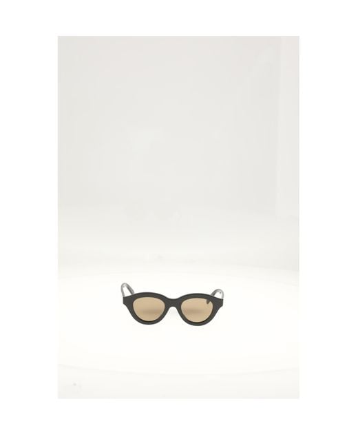 Céline White Sunglasses Triomphe Mini 01 Acetate