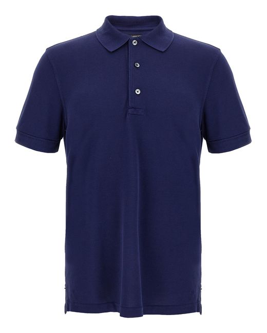 Tom Ford Blue Polo Shirt for men