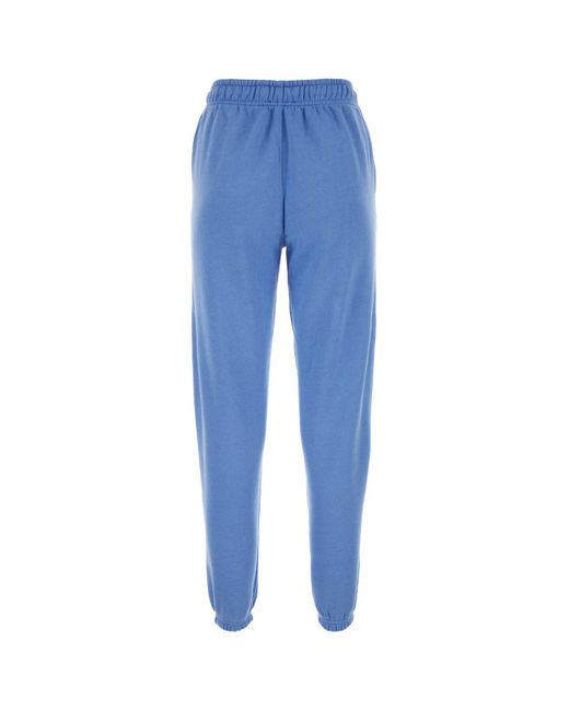 Polo Ralph Lauren Summer Blue Cotton Blend Track Pants