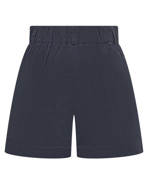 Woolrich Blue Cotton Shorts