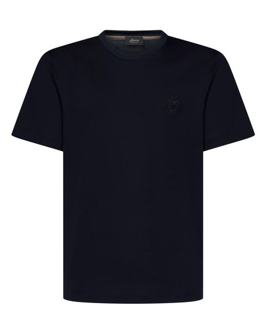 Brioni Black T-Shirt for men