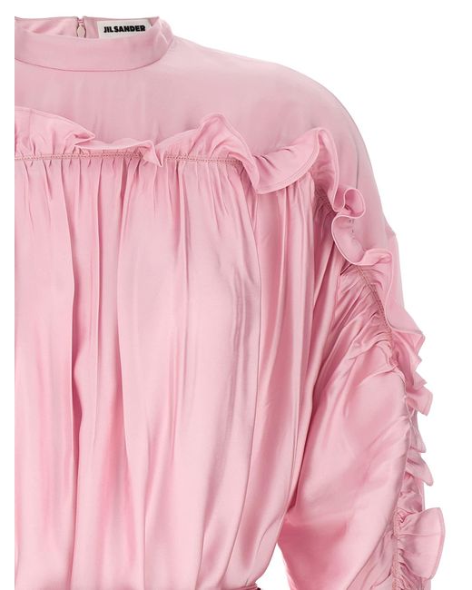 Jil Sander Pink 129 Dresses