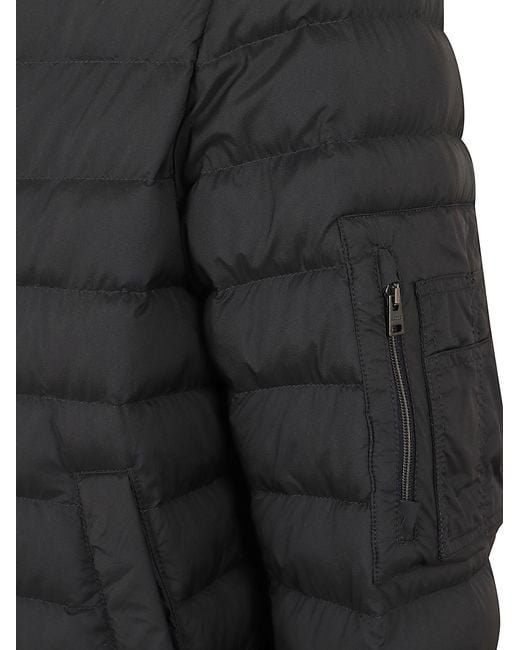 Herno Black Padded Jacket Polyester for men