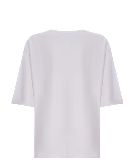 Fiorucci White T-Shirt Made Of Cotton