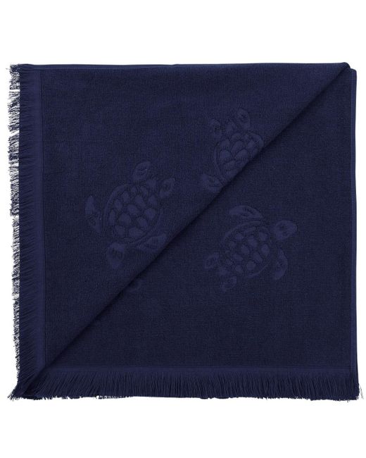 Vilebrequin Blue Santah Beach Towel for men