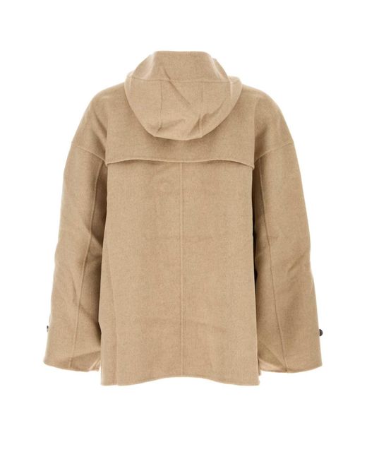 J.W. Anderson Natural Beige Wool Oversize Coat for men