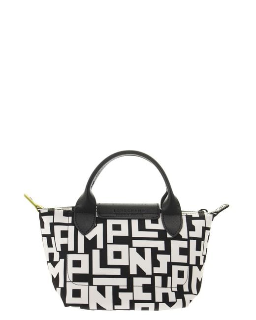 Longchamp Le Pliage Lgp - Top Handle Bag Xs in Black | Lyst