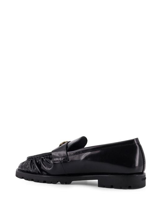 Pinko Black Nora 01 Leather Loafers