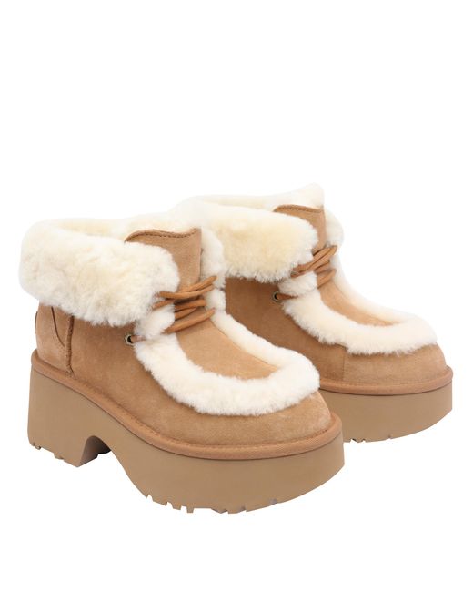 Ugg Natural Boots Wool Lyocell/ Polyester