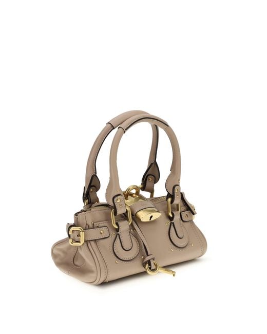 Chloé Natural Paddington Small Shoulder Bag