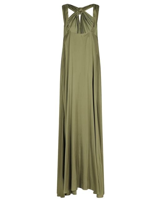 Essentiel Antwerp Women's Green Jaycee Halterneck Maxi Dress -  amaravathisociety.com