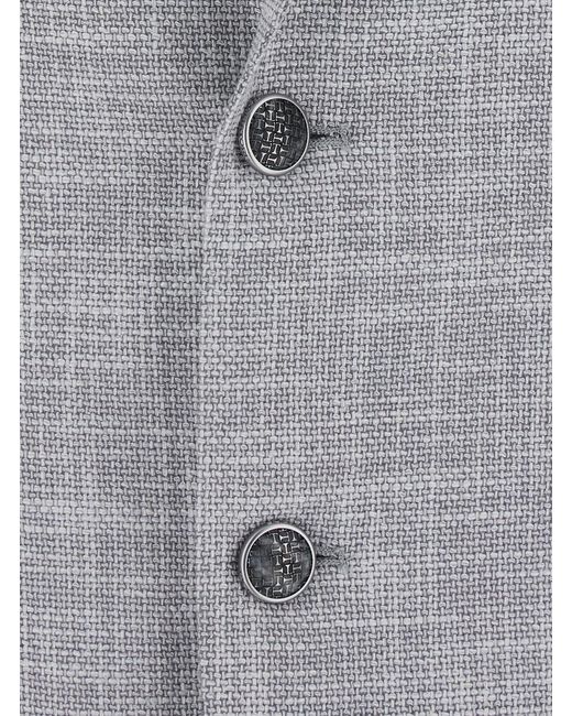 Tagliatore Gray Jacket for men