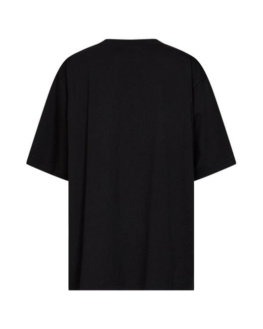 Balenciaga Black T-Shirt The Door Cotton T-Shirts & Jerseys