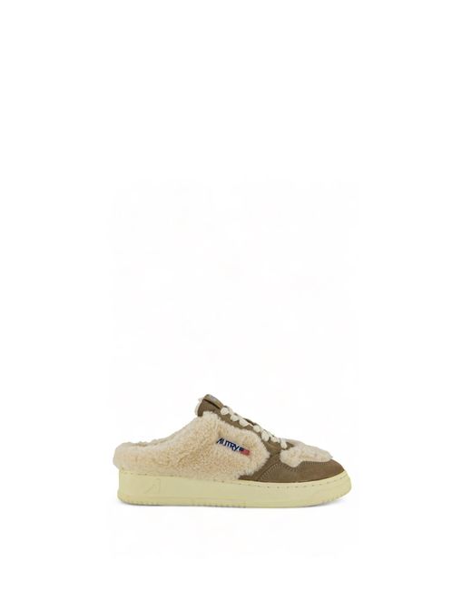 Autry Metallic Medalist Mule Sneakers