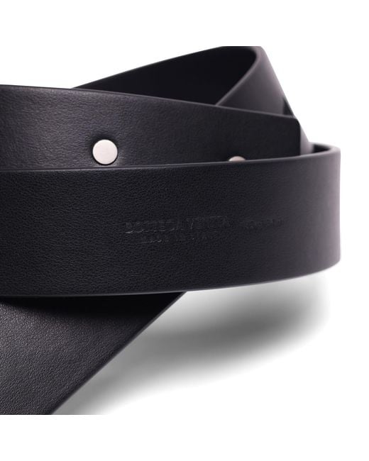 Bottega Veneta Black Belt for men