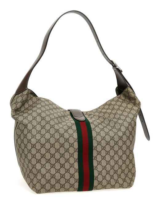 Gucci Gray Jackie 1961 Shoulder Bag for men