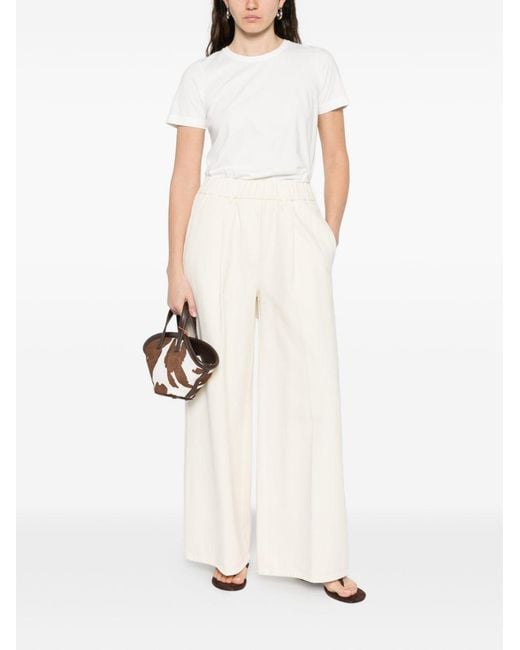 Forte Forte White Fluid Trousers