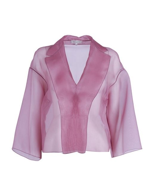 Antonelli Purple Jacket Silk