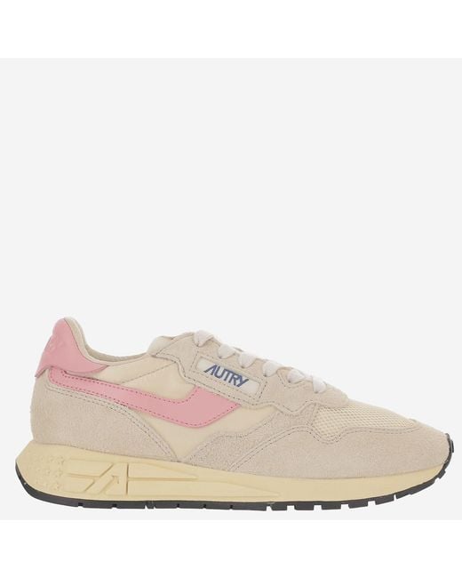 Autry Natural Sneakers Reelwind Leather Trainers