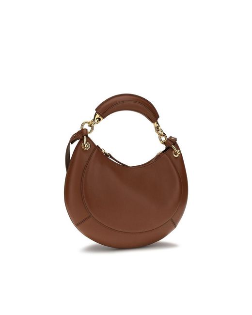 Chloé Brown Calf Leather Bos Taurus Shoulder Bag