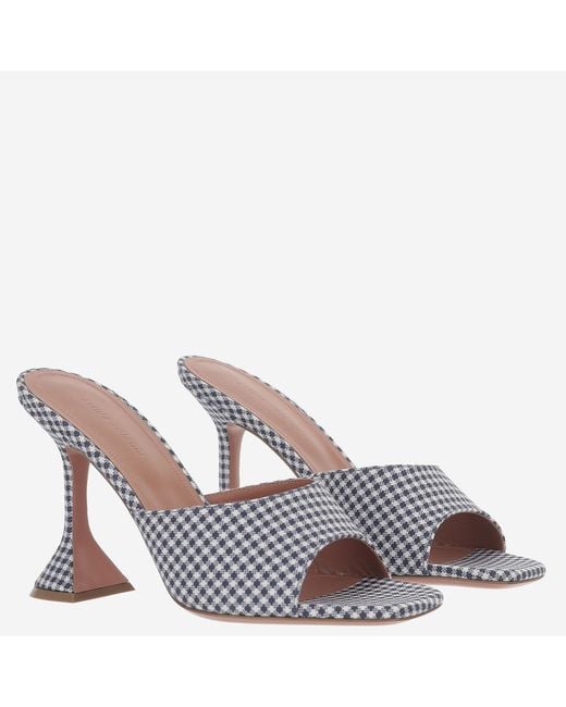AMINA MUADDI Multicolor Sandals Lupita Leather And Fabric