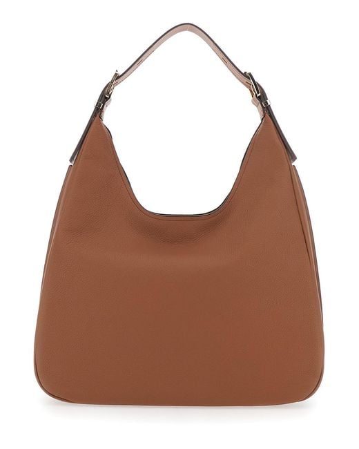 MICHAEL Michael Kors Brown Shoulder Bag Nolita Grande Leather