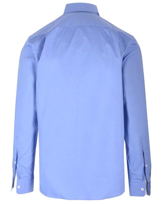 Vivienne Westwood Blue Krall Button-Down Shirt for men