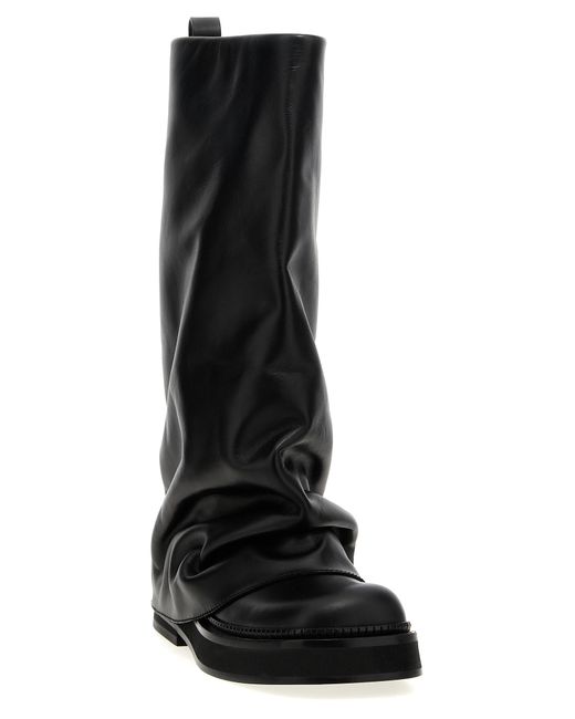 The Attico Black Boots