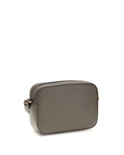 Coccinelle Gray Beat Soft Shoulder Bag Calf Leather Bos Taurus
