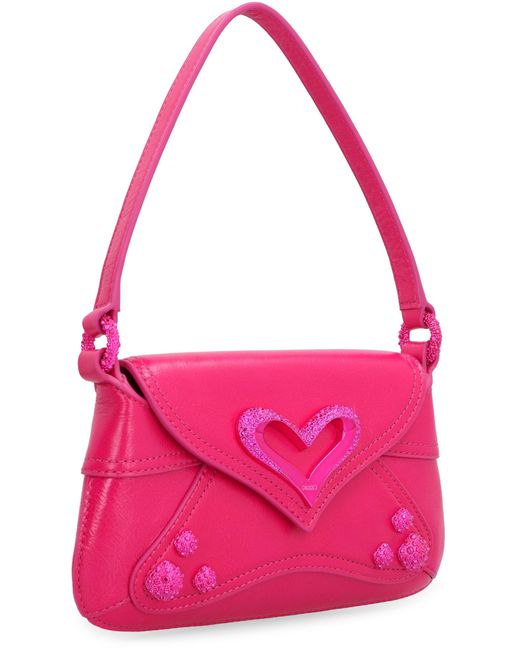 Pinko Pink Baby 520 Bag Leather Bag