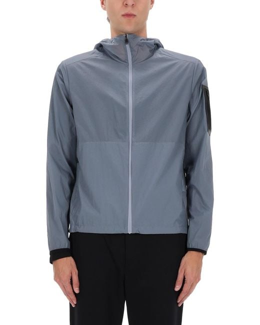 Boss Blue Polyamide Jacket for men