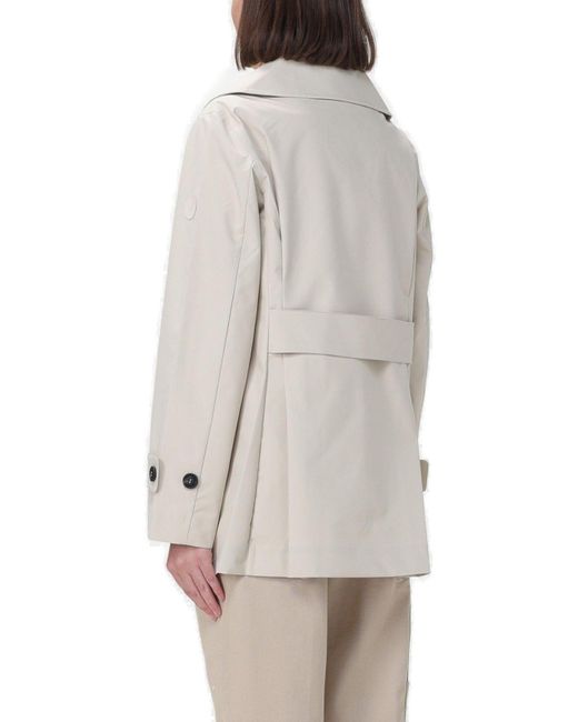 Save The Duck Gray Sofi Pleat Detailed Parka