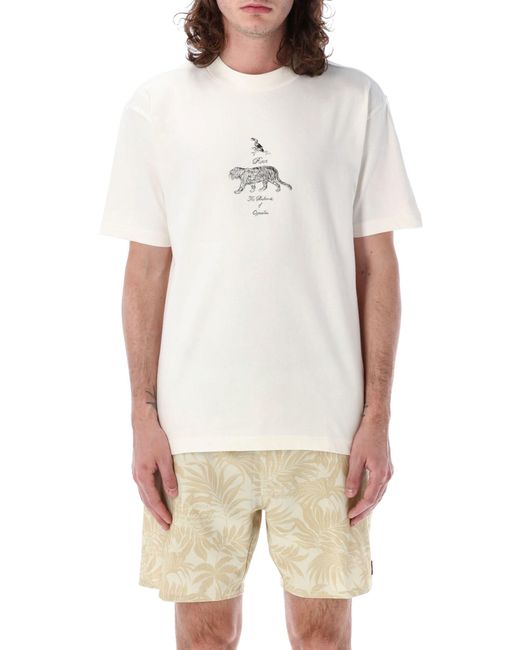 RVCA White Tiger T-Shirt for men